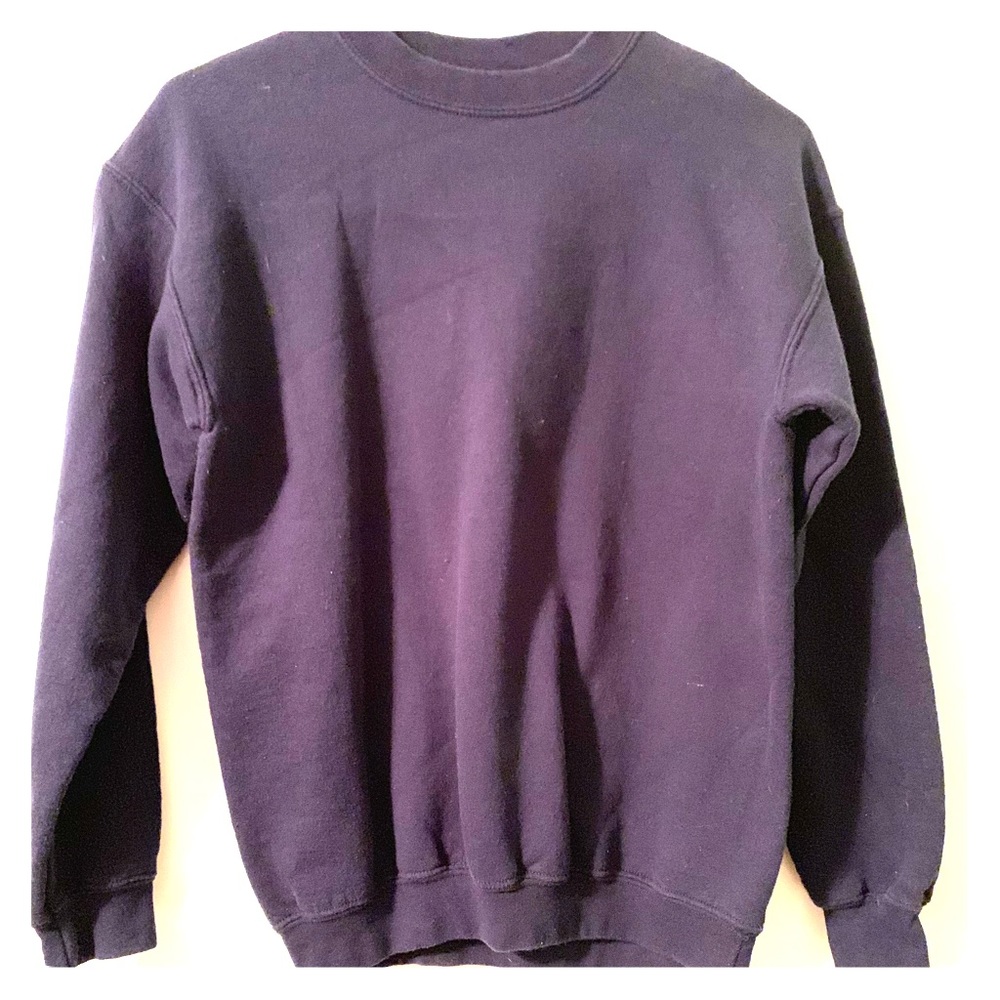 Boys blue fleece sweatshirt